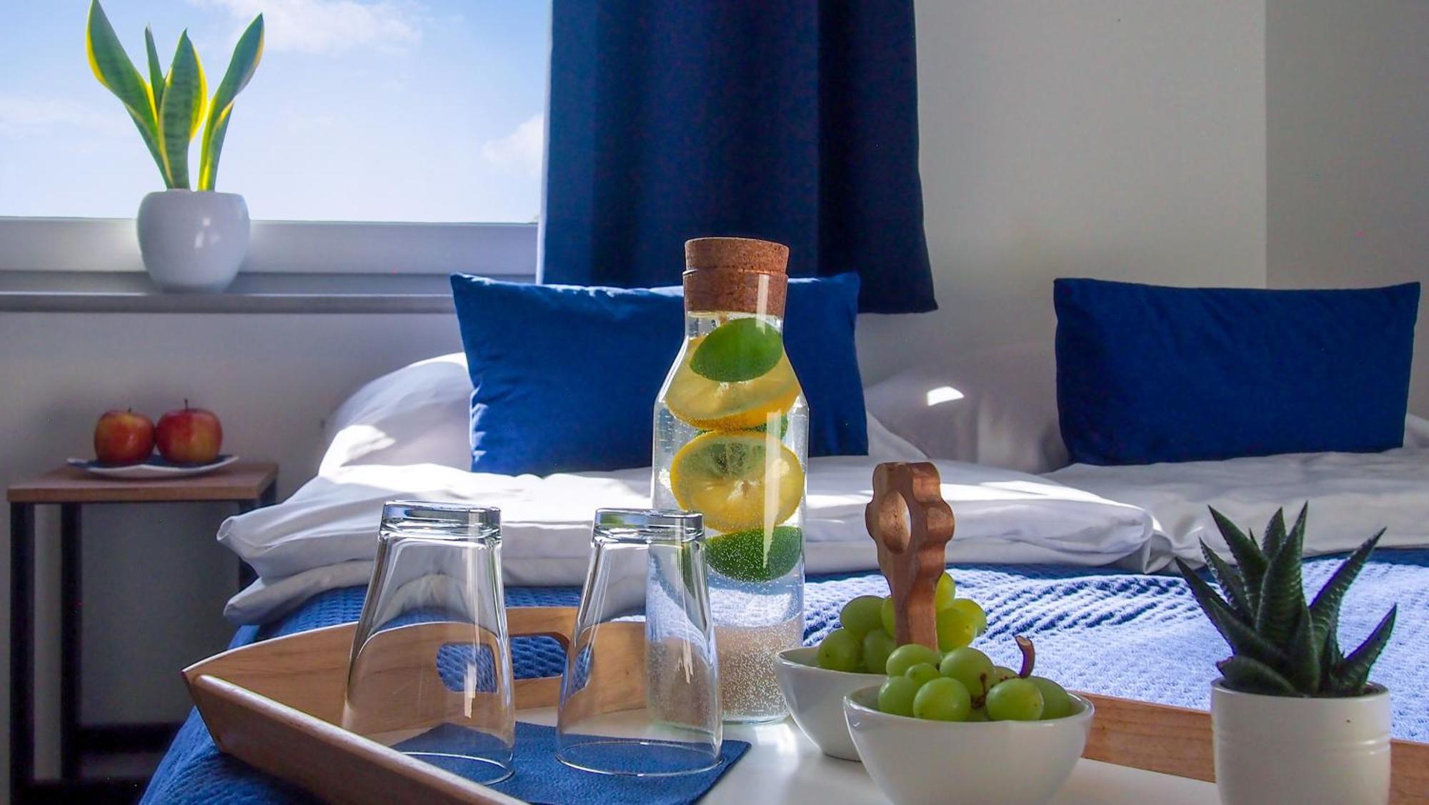 Mile Gdansk Airport & Parking Dlugoterminowy Bed and Breakfast Buitenkant foto